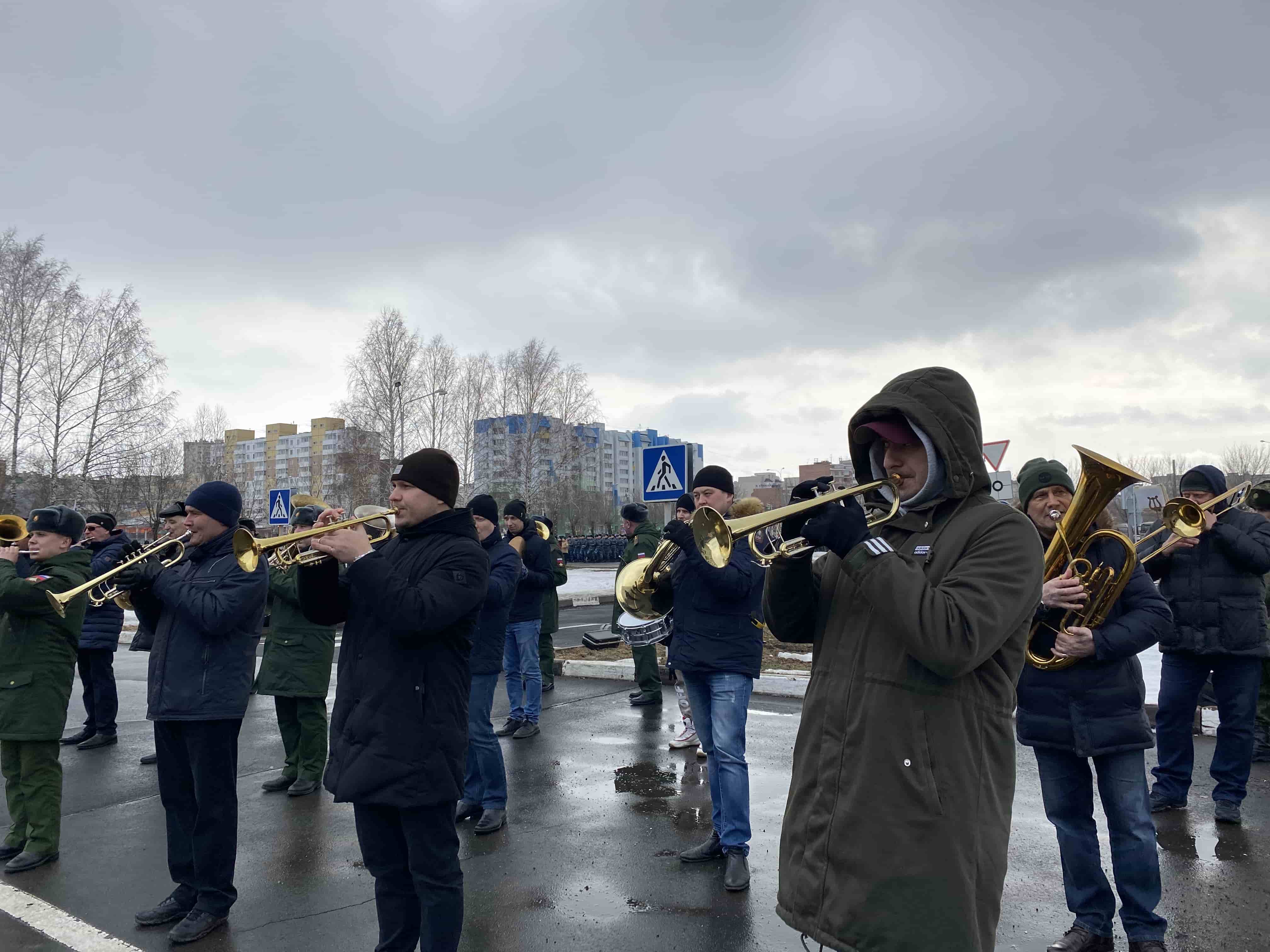 Губернаторский духовой оркестр приступил к репетициям Парада Победы в составе сводного оркестра